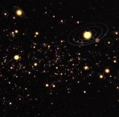Planets everywhere (artist?s impression)